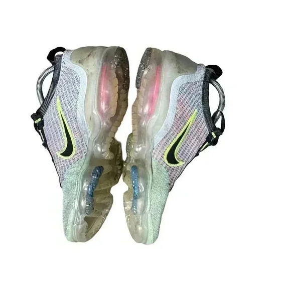 🦈 Nike Air VaporMax Flyknit Next Nature Multicolor Sneakers Size 10.5 - Picture 11 of 11
